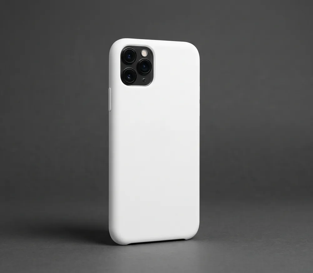 Verdigris matte Huebury case on an iPhone 17 Pro Max